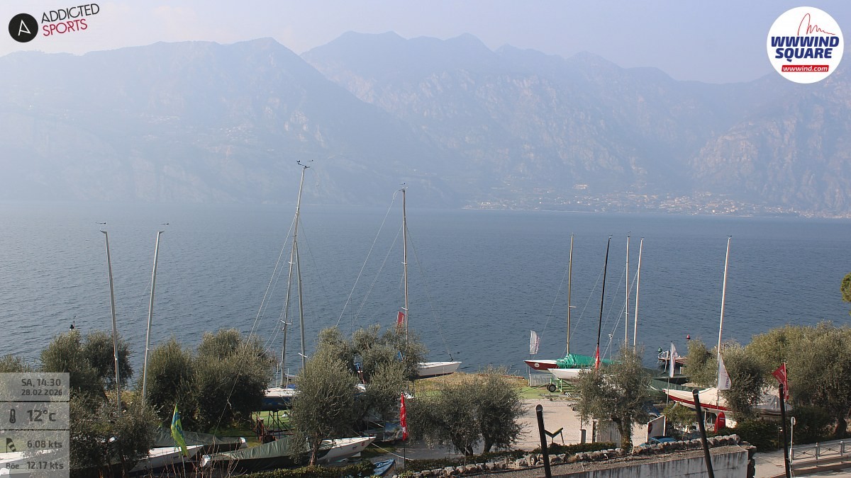 Archiv Foto Webcam Gardasee - Malcesine