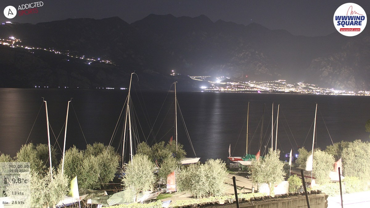 Archiv Foto Webcam Gardasee - Malcesine