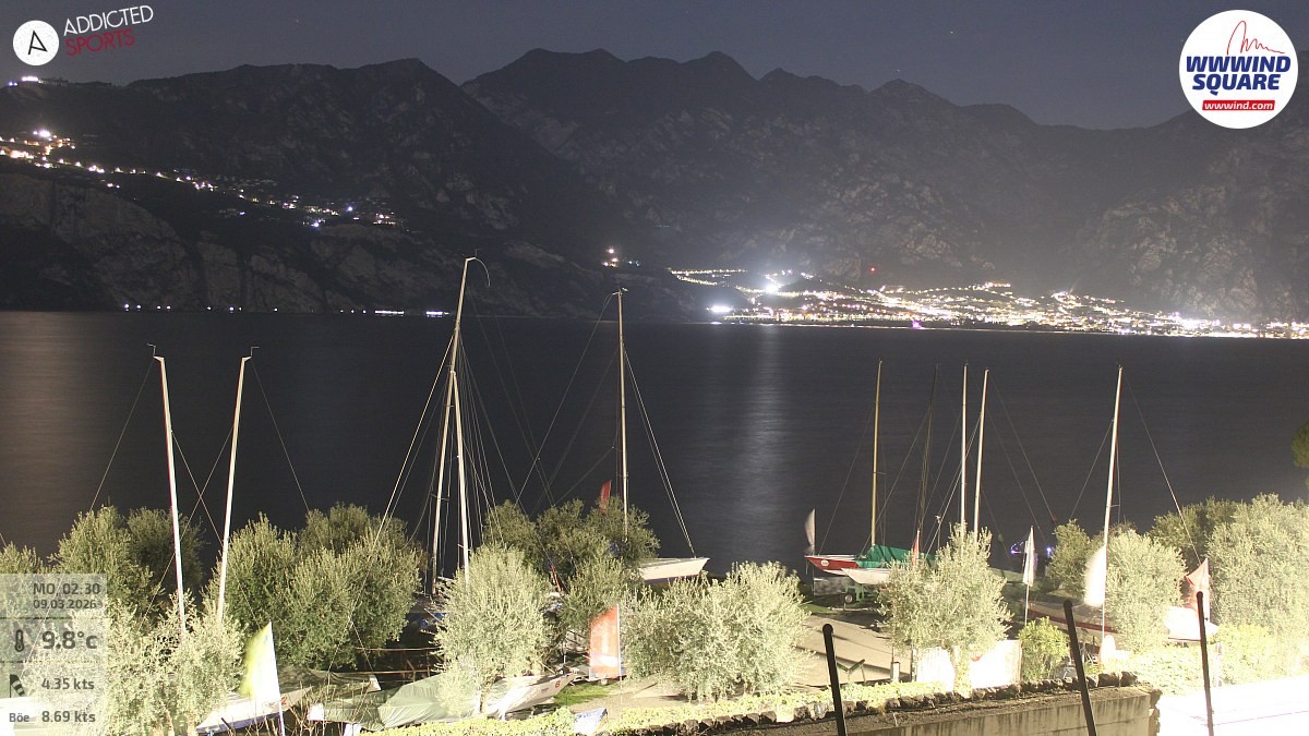 Archiv Foto Webcam Gardasee - Malcesine