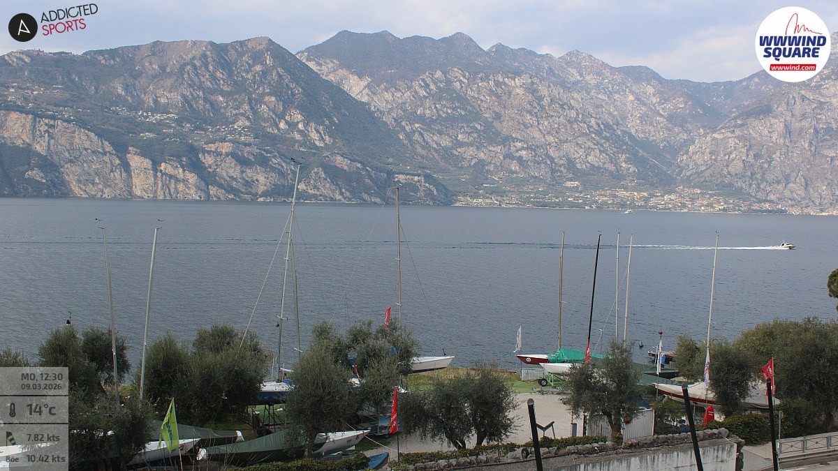 Archiv Foto Webcam Gardasee - Malcesine