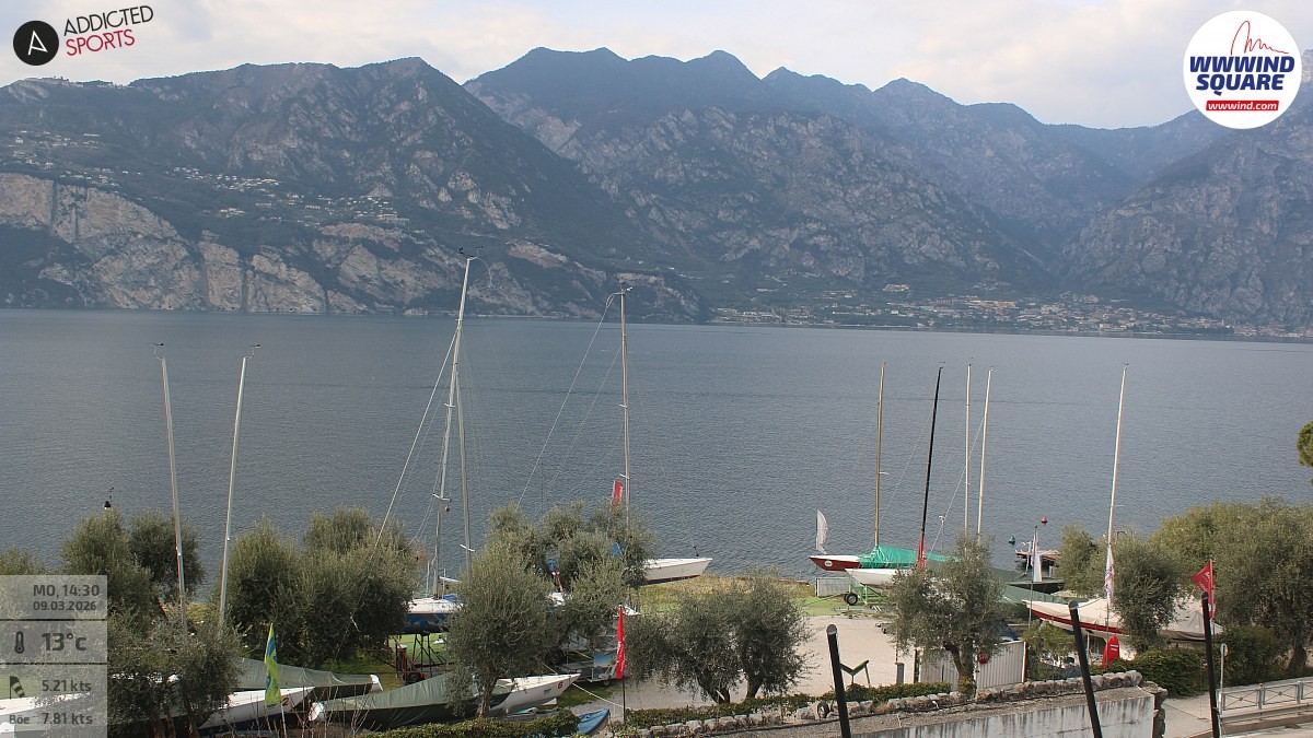 Archiv Foto Webcam Gardasee - Malcesine
