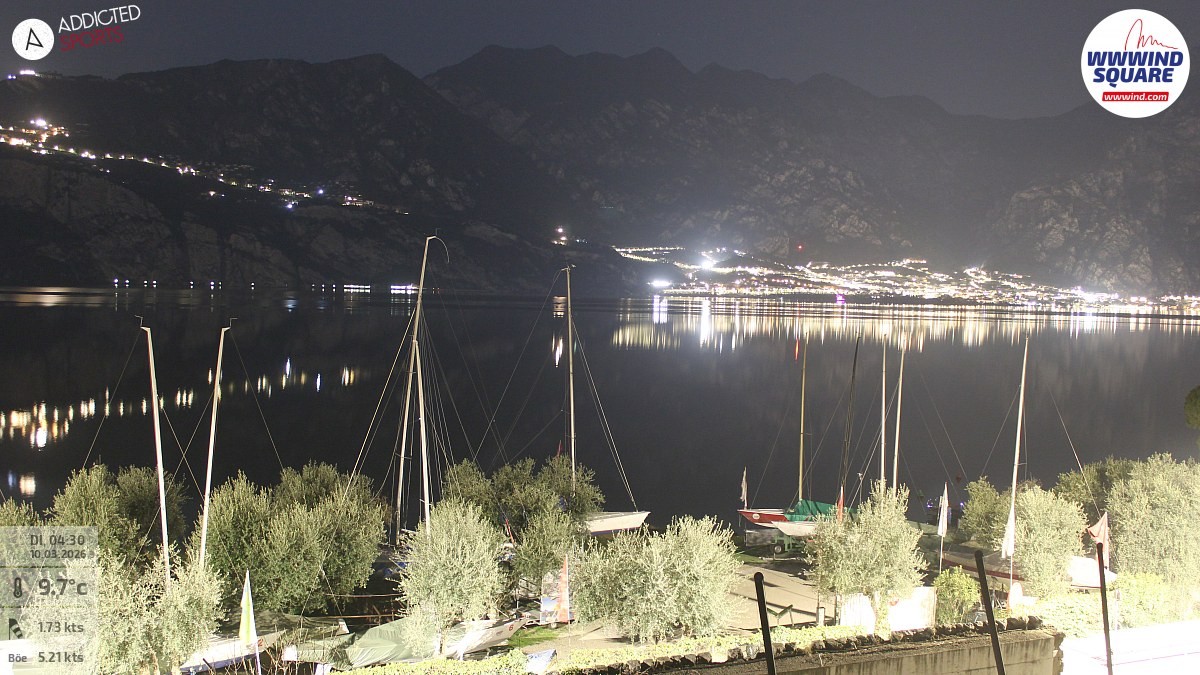 Archived image Webcam Lake Garda - Malcesine