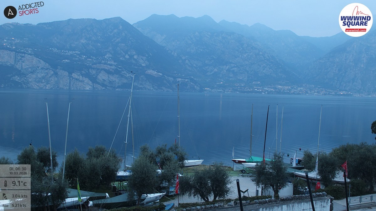 Archived image Webcam Lake Garda - Malcesine
