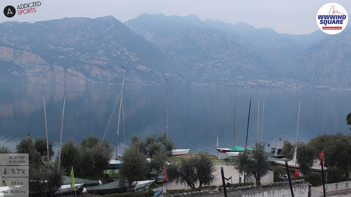 Archived image Webcam Lake Garda - Malcesine