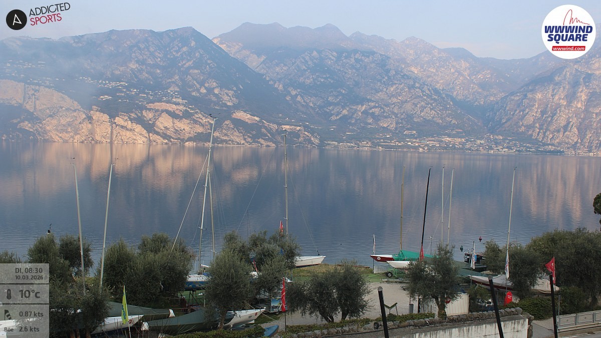 Archived image Webcam Lake Garda - Malcesine