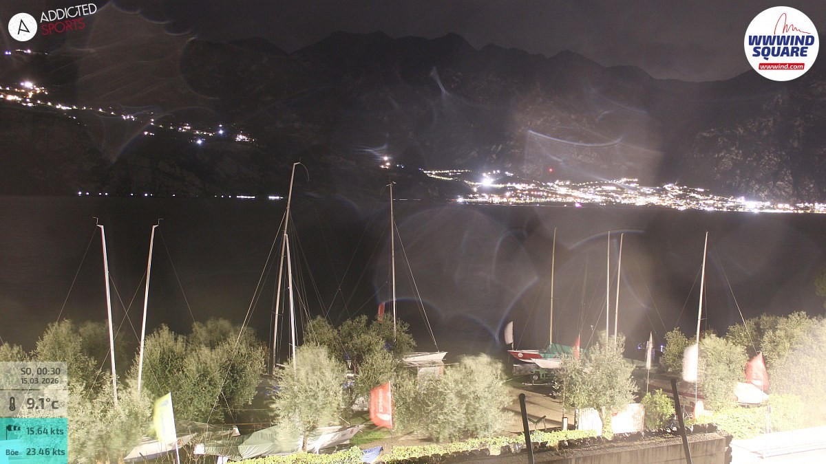 Archiv Foto Webcam Gardasee - Malcesine