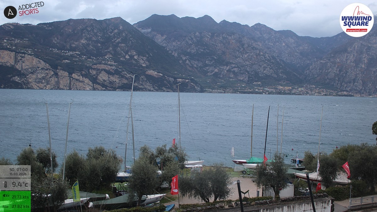 Archiv Foto Webcam Gardasee - Malcesine