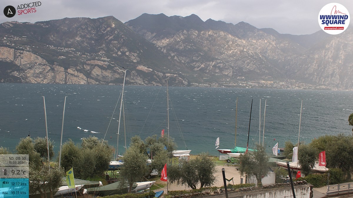 Archiv Foto Webcam Gardasee - Malcesine