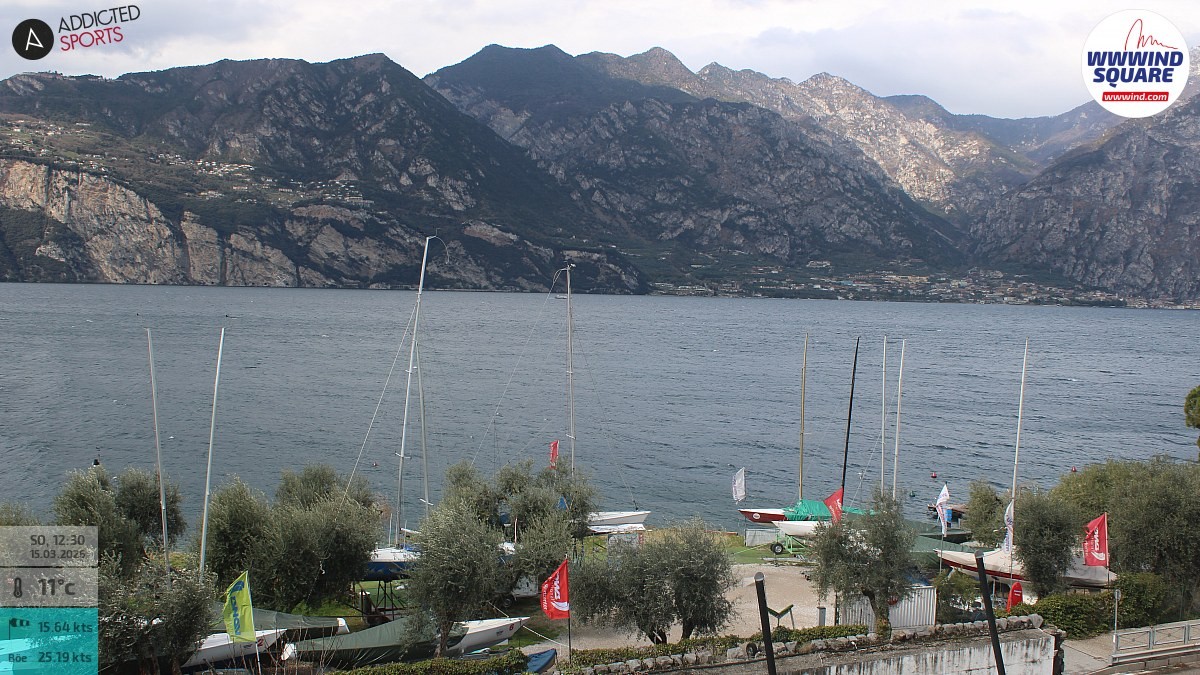 Archiv Foto Webcam Gardasee - Malcesine