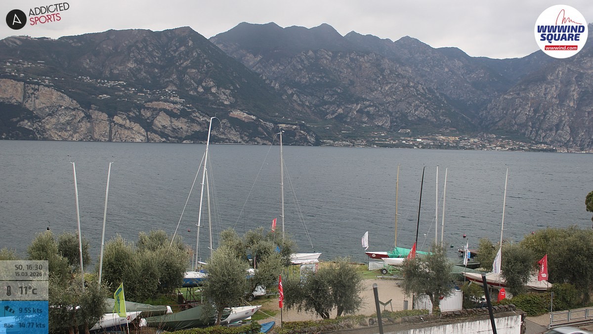 Archiv Foto Webcam Gardasee - Malcesine