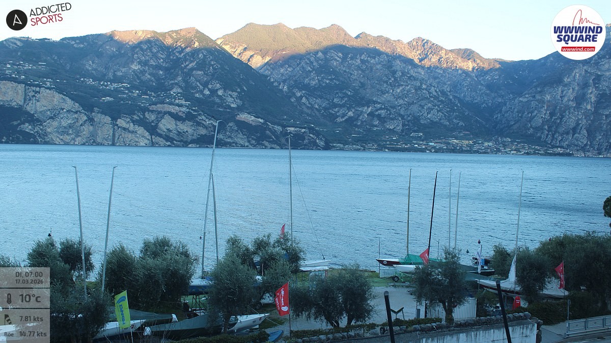 Archived image Webcam Lake Garda - Malcesine