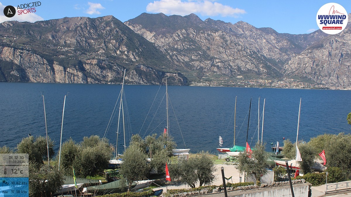Archiv Foto Webcam Gardasee - Malcesine