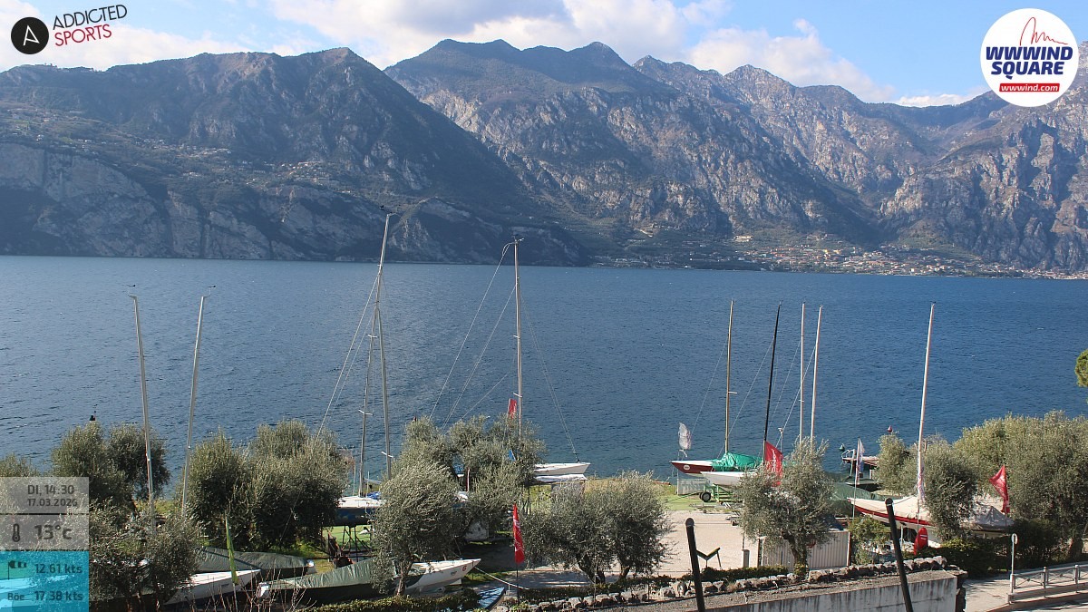 Archiv Foto Webcam Gardasee - Malcesine