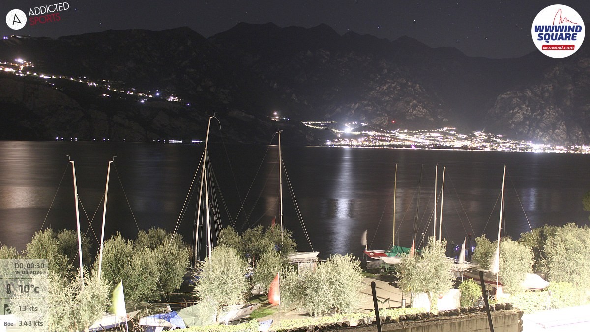 Archiv Foto Webcam Gardasee - Malcesine