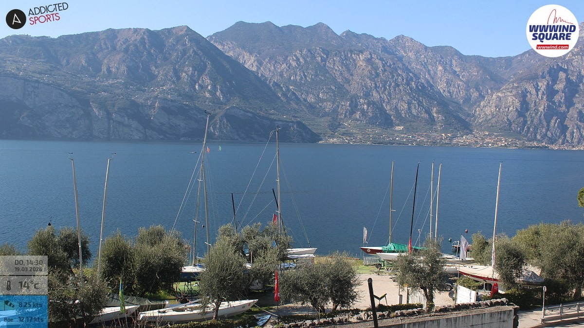 Archiv Foto Webcam Gardasee - Malcesine
