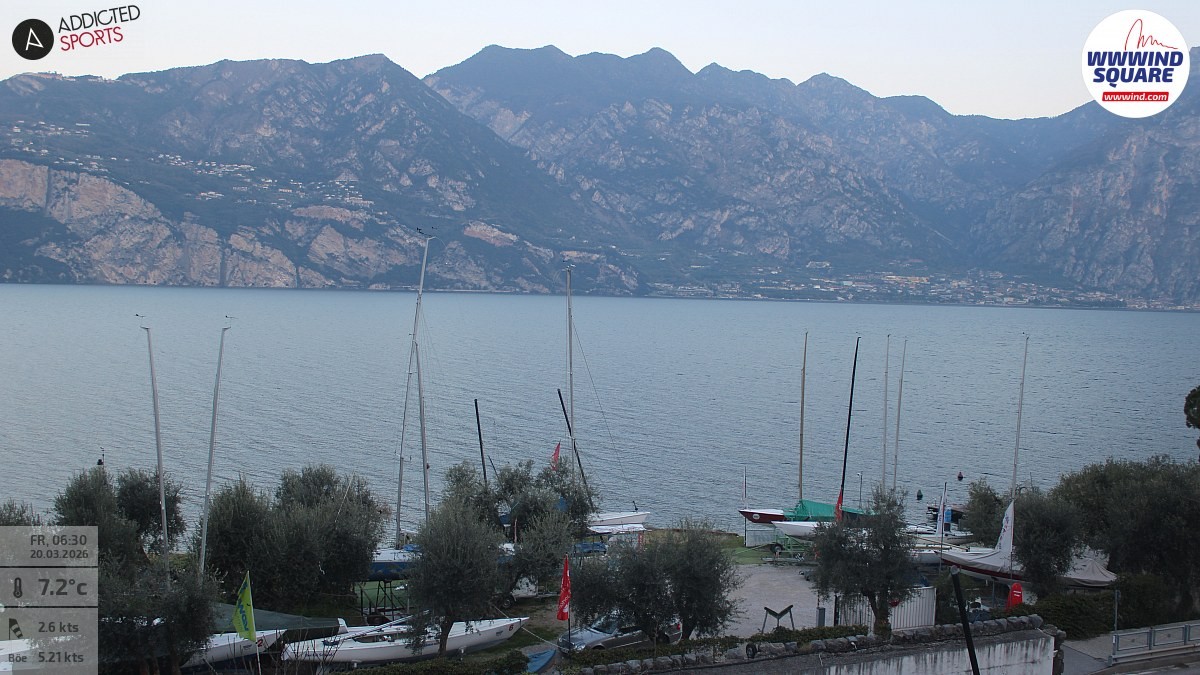 Archiv Foto Webcam Gardasee - Malcesine