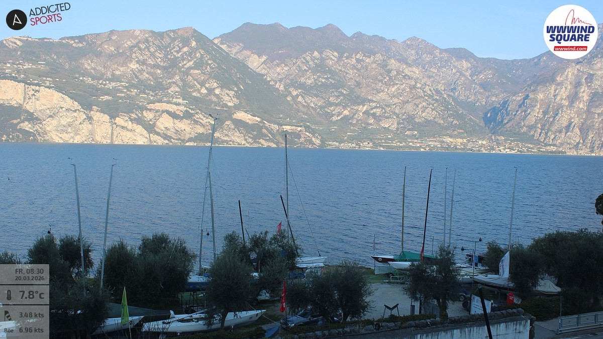 Archiv Foto Webcam Gardasee - Malcesine