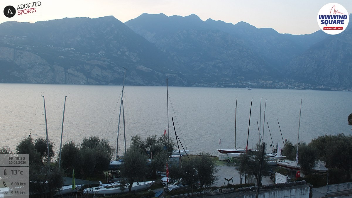 Archiv Foto Webcam Gardasee - Malcesine