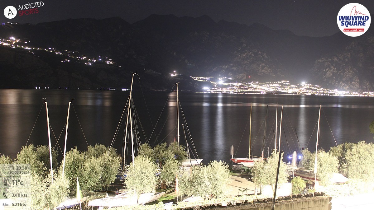Archiv Foto Webcam Gardasee - Malcesine