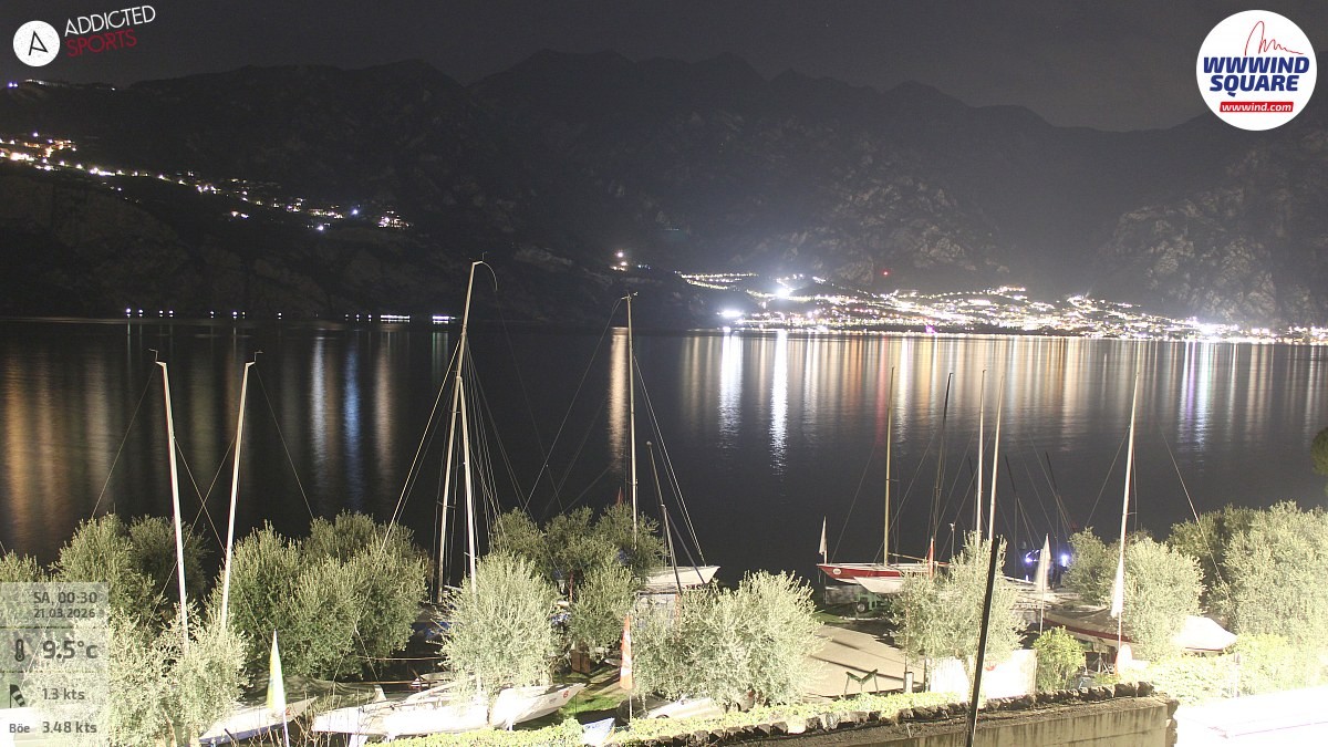 Archiv Foto Webcam Gardasee - Malcesine