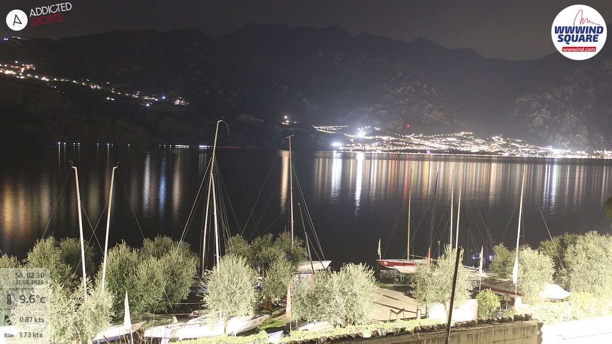 Archiv Foto Webcam Gardasee - Malcesine