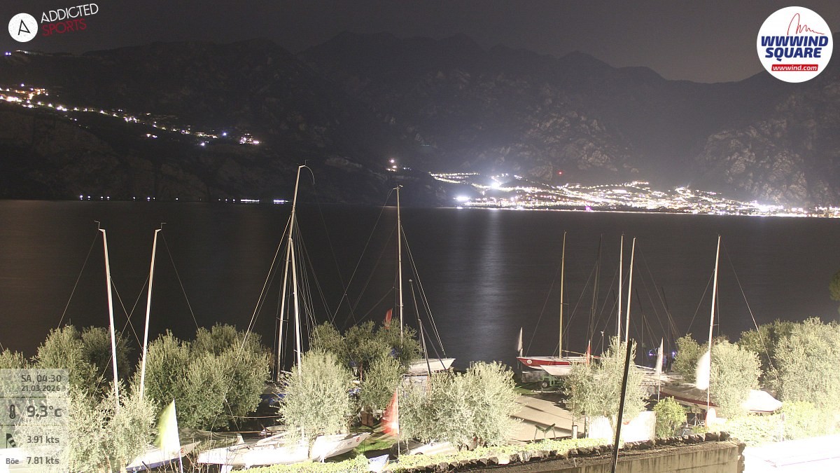 Archiv Foto Webcam Gardasee - Malcesine