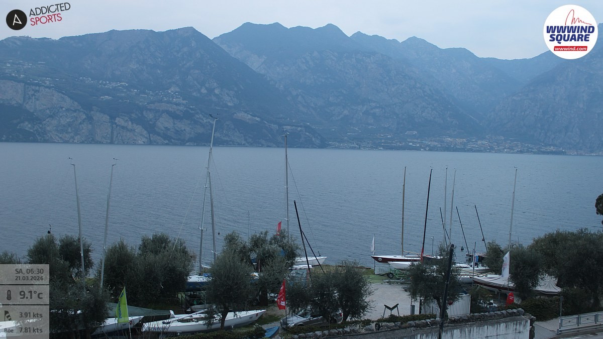 Archiv Foto Webcam Gardasee - Malcesine
