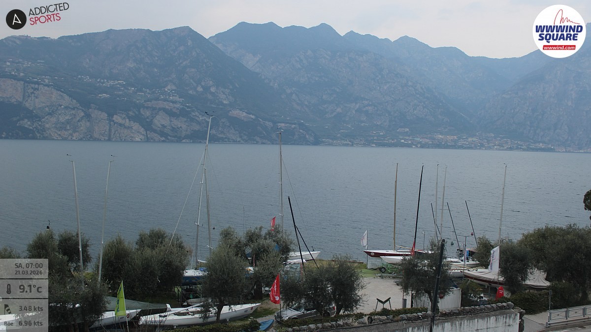 Archiv Foto Webcam Gardasee - Malcesine