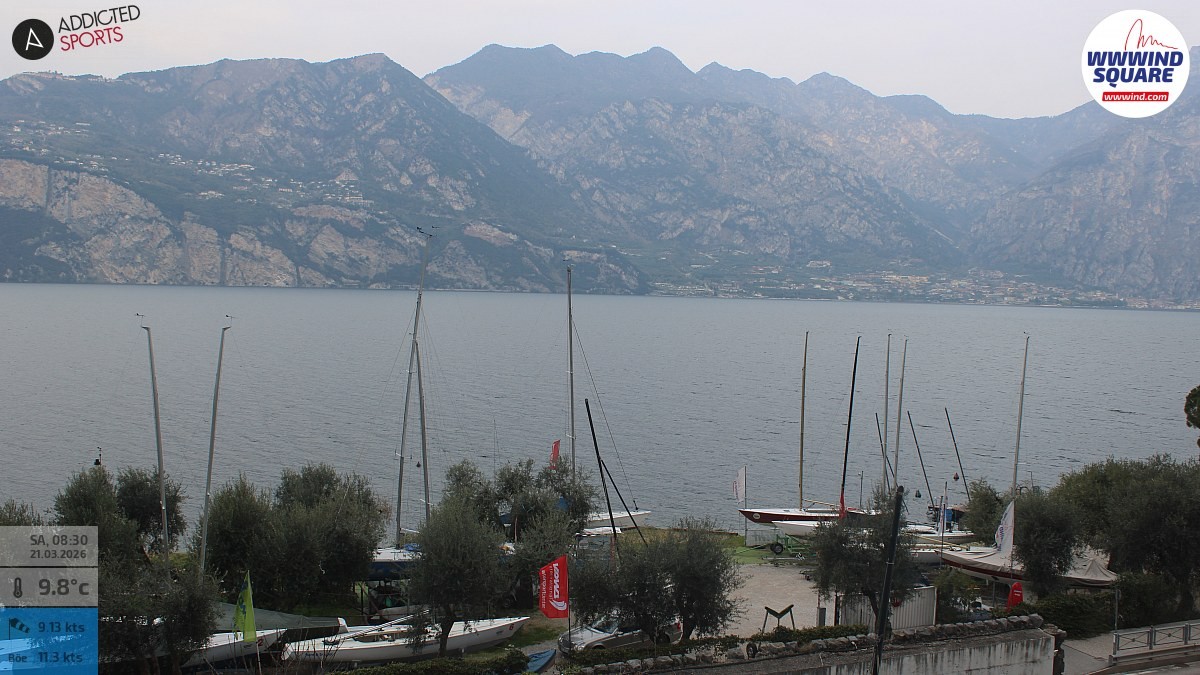 Archiv Foto Webcam Gardasee - Malcesine
