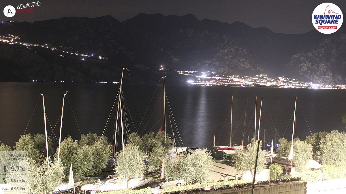Archiv Foto Webcam Gardasee - Malcesine