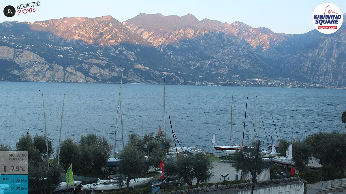 Archiv Foto Webcam Gardasee - Malcesine