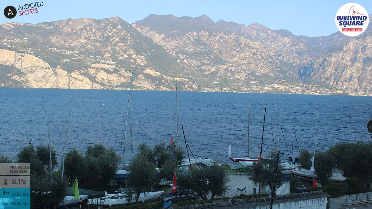 Archiv Foto Webcam Gardasee - Malcesine