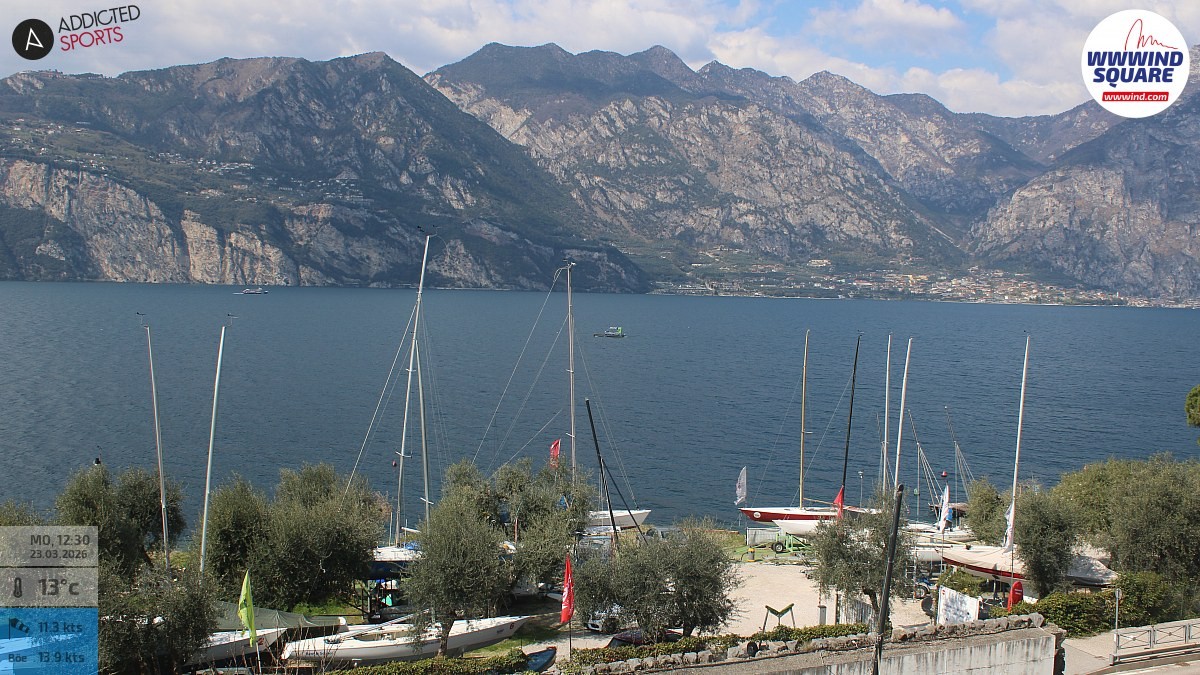Archiv Foto Webcam Gardasee - Malcesine