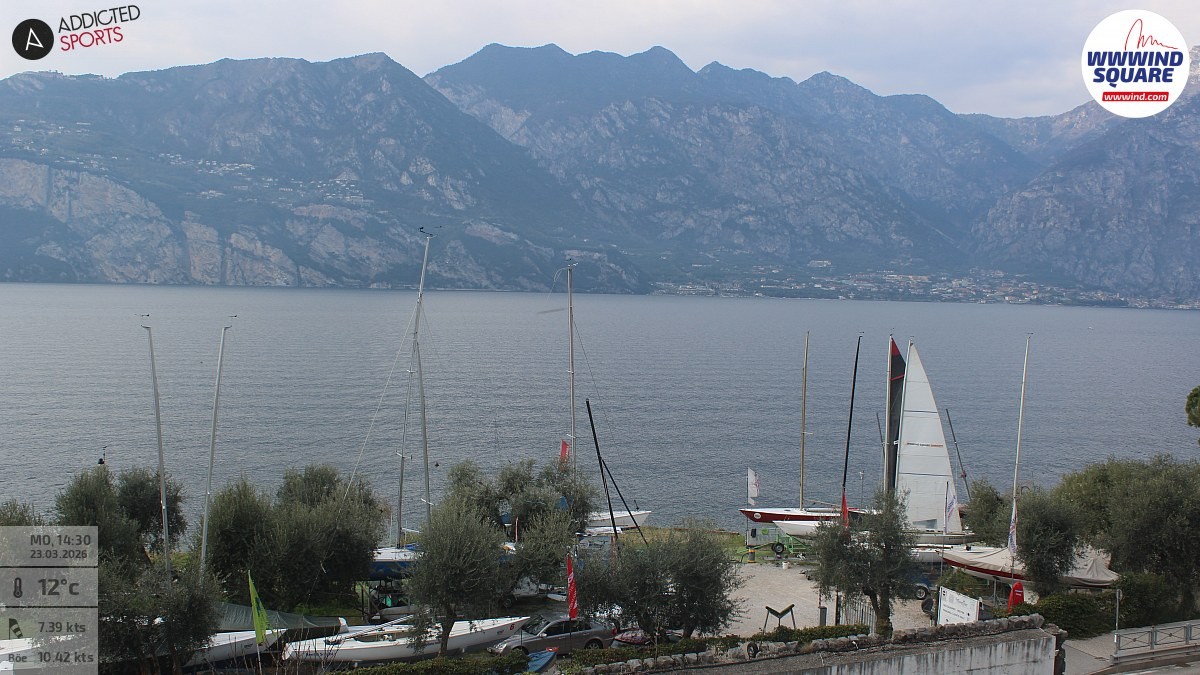 Archiv Foto Webcam Gardasee - Malcesine
