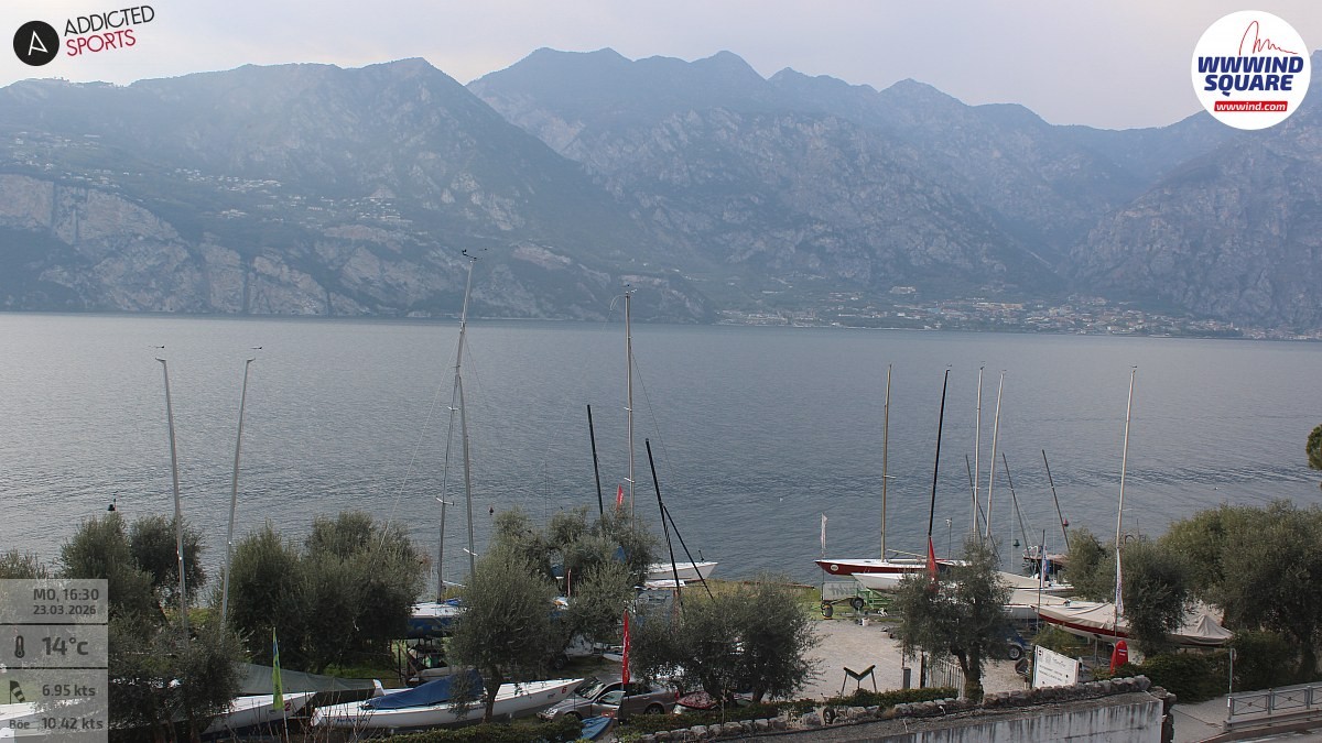Archiv Foto Webcam Gardasee - Malcesine