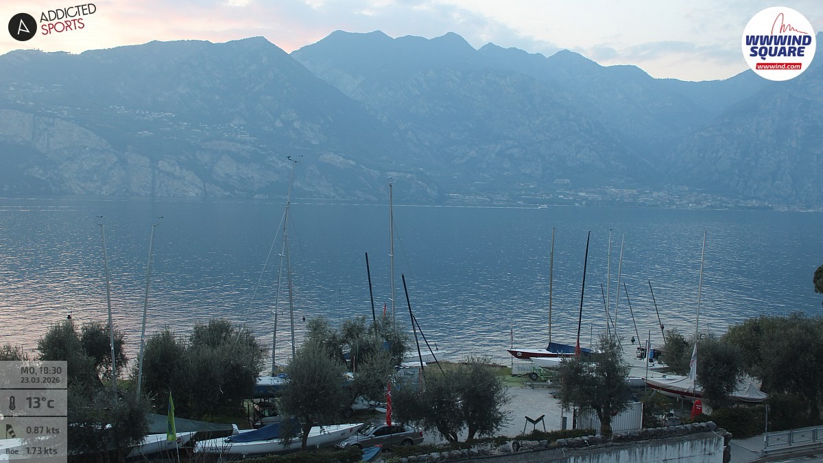 Archiv Foto Webcam Gardasee - Malcesine