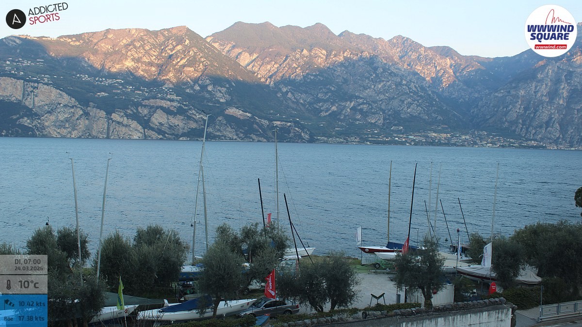 Archived image Webcam Lake Garda - Malcesine