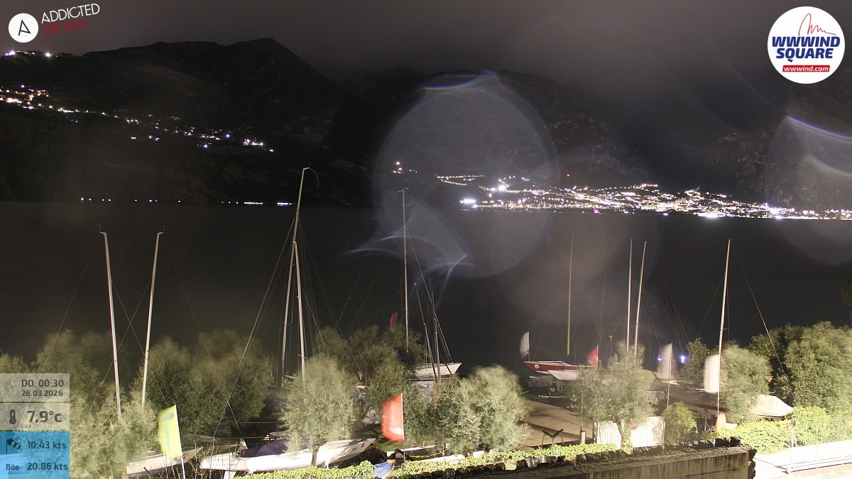 Archiv Foto Webcam Gardasee - Malcesine