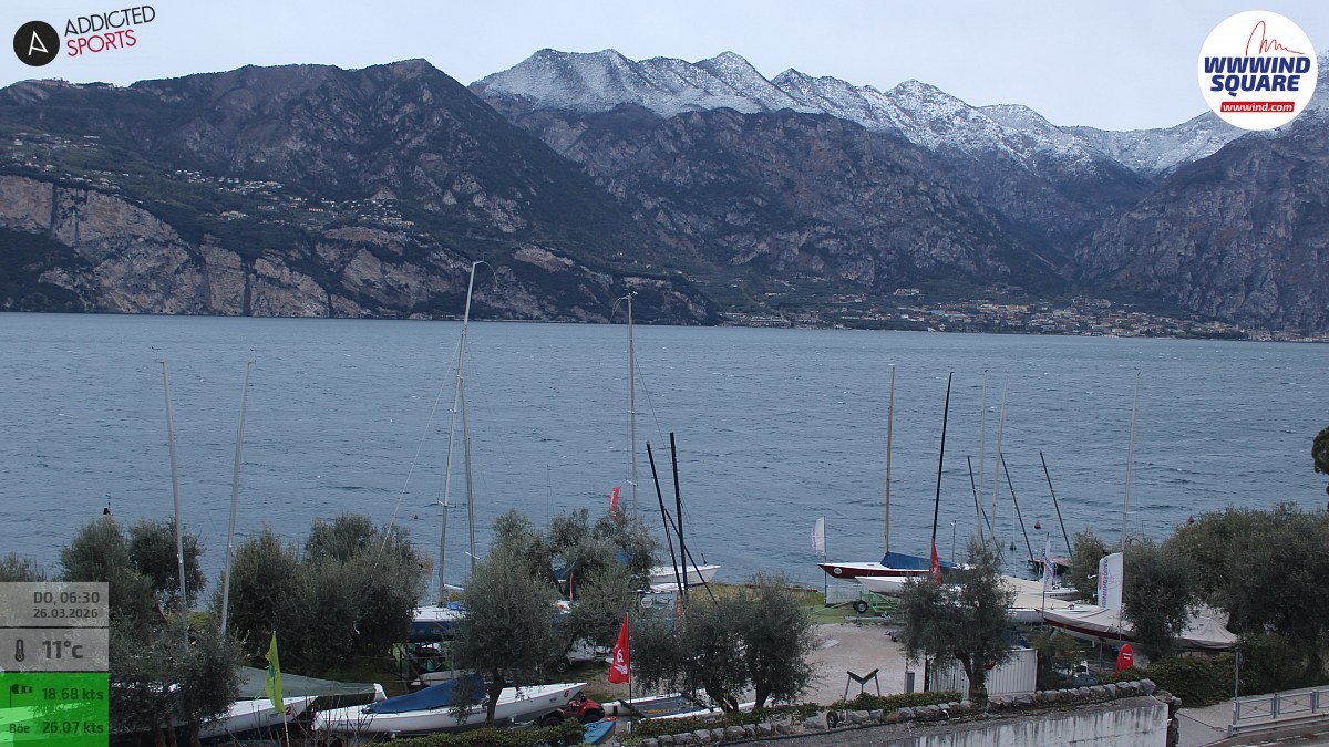 Archiv Foto Webcam Gardasee - Malcesine