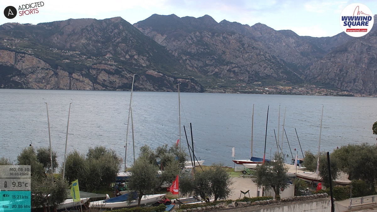 Archiv Foto Webcam Gardasee - Malcesine