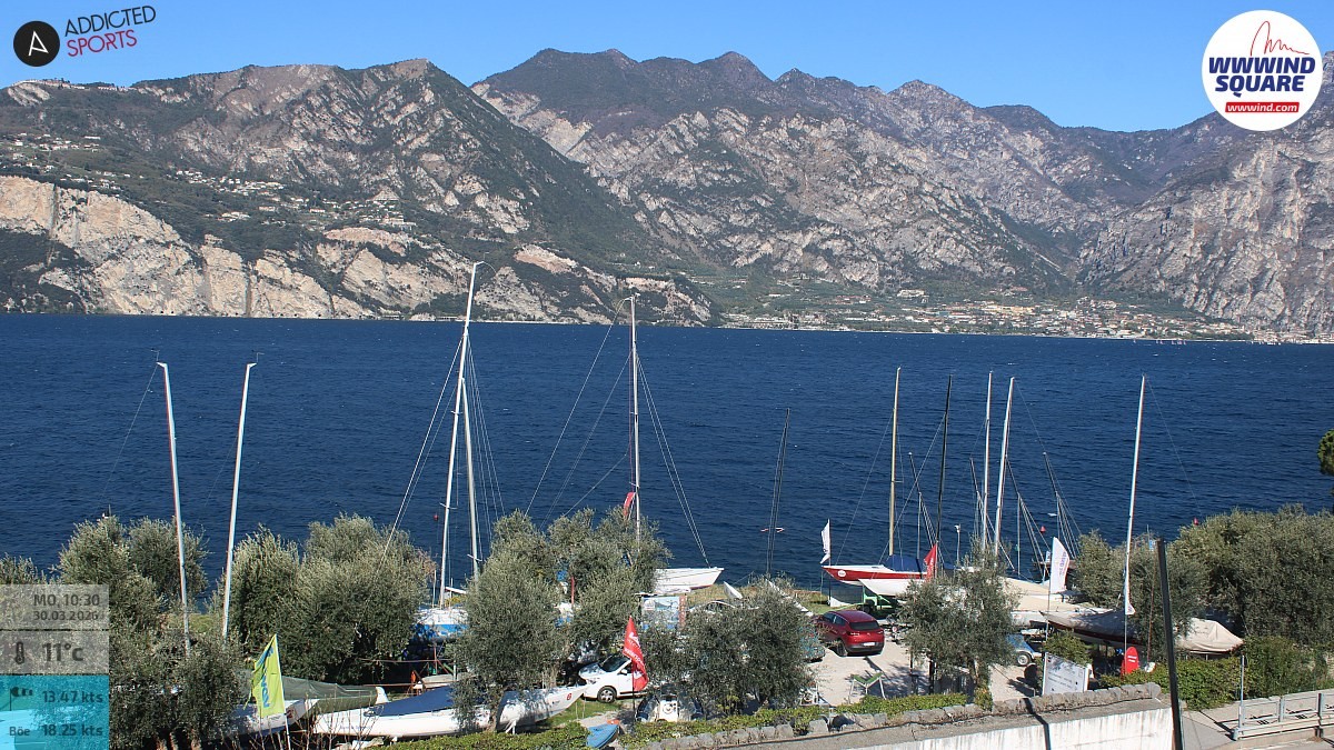 Archiv Foto Webcam Gardasee - Malcesine