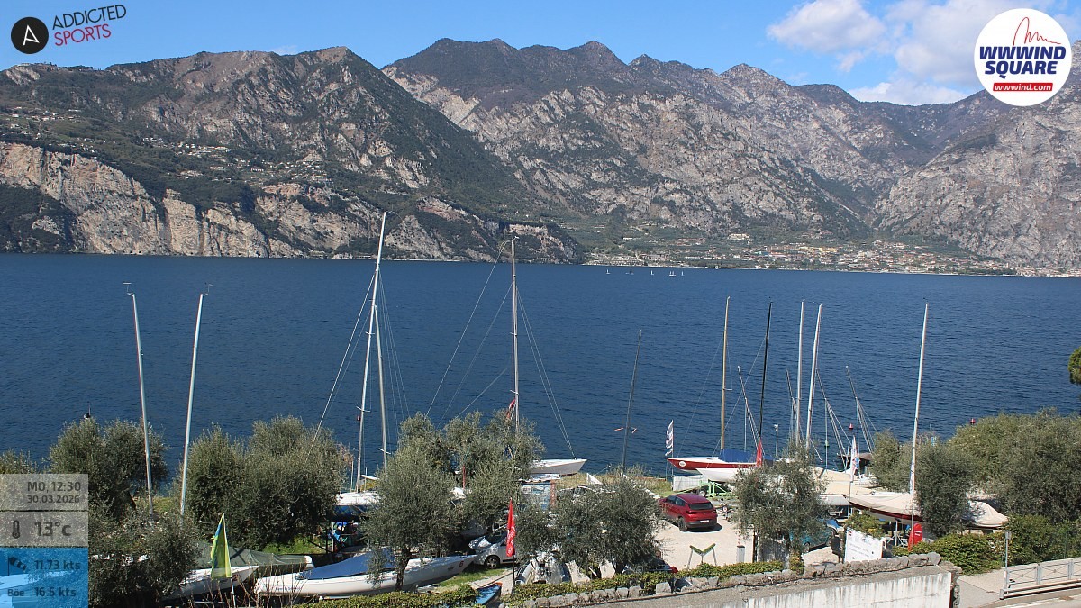 Archiv Foto Webcam Gardasee - Malcesine