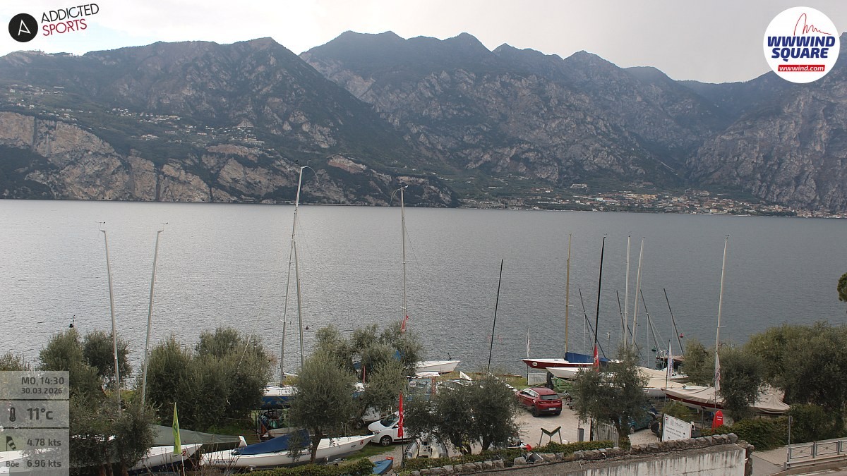 Archiv Foto Webcam Gardasee - Malcesine