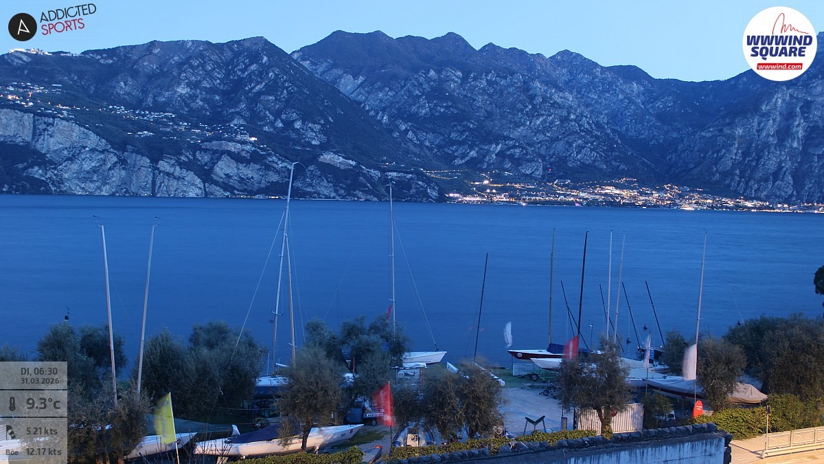 Archiv Foto Webcam Gardasee - Malcesine