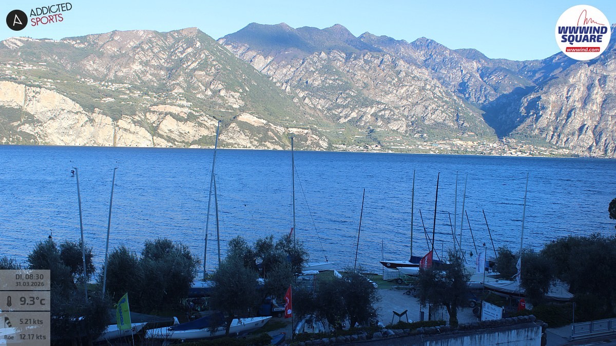 Archiv Foto Webcam Gardasee - Malcesine