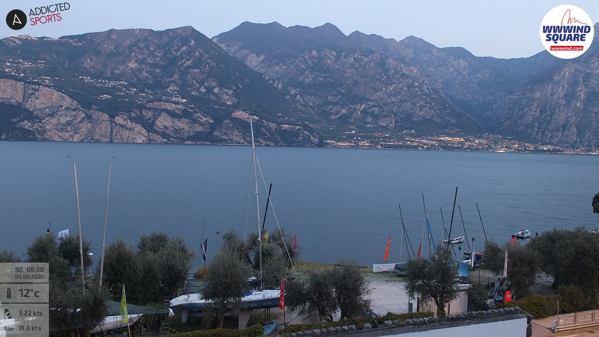 Archiv Foto Webcam Gardasee - Malcesine