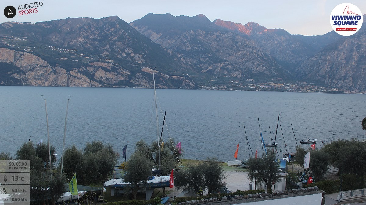 Archiv Foto Webcam Gardasee - Malcesine