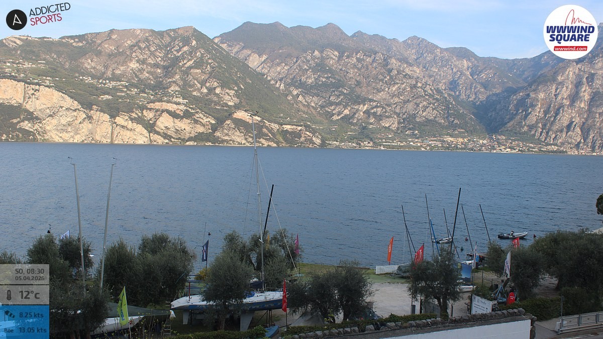 Archiv Foto Webcam Gardasee - Malcesine