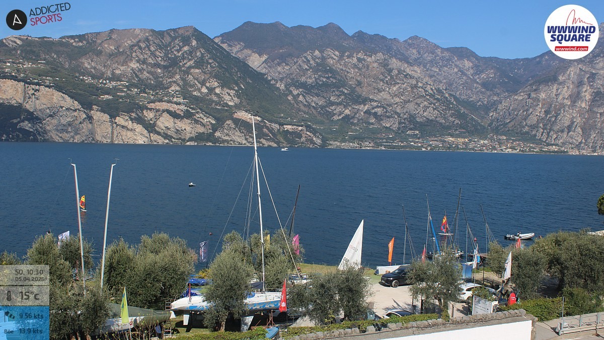 Archiv Foto Webcam Gardasee - Malcesine