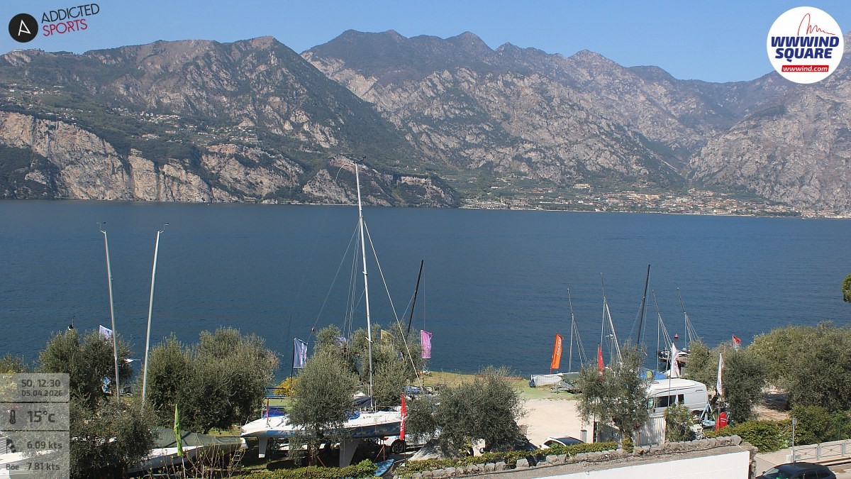 Archiv Foto Webcam Gardasee - Malcesine